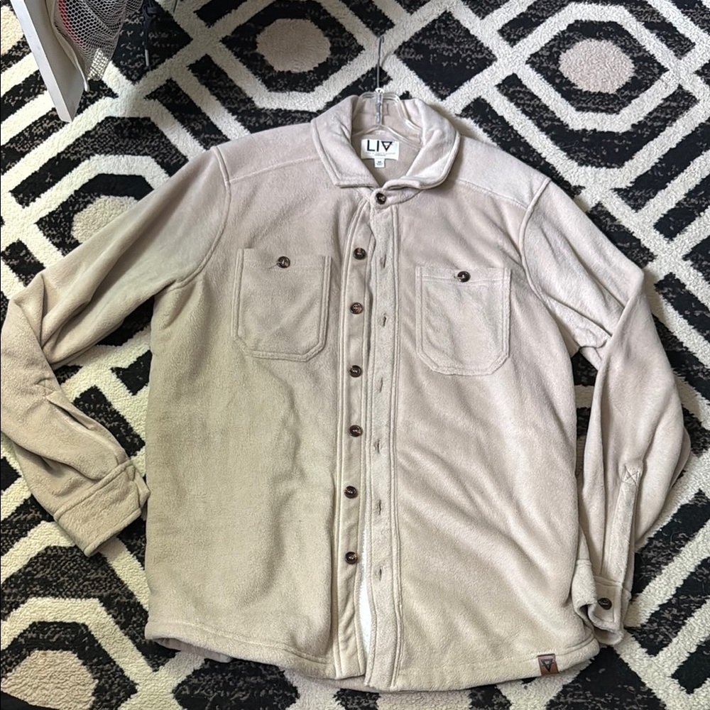 Men's Cream LIV jacket